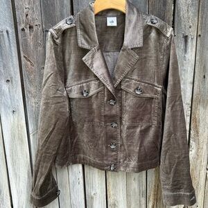 CAbi Women's Sunday Toper Velvet  Jacket